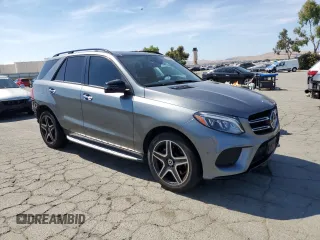 2017 Mercedes-Benz GLE 350 with VIN 4JGDA5JBXHA966305, listed as a Copart auction lot 60158645 with 91,335 mi miles and Salvage title. Bid and sale history available at DreamBid. Image 4.