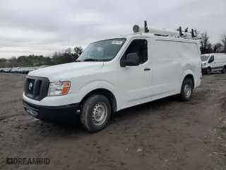 2015 Nissan NV SV with VIN 1N6BF0KX7FN803043, listed as a Copart auction lot 54079715 with 101,065 mi miles and Salvage Title. Bid and sale history available at carsss.com. Image 1.