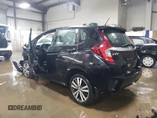 2015 Honda Fit EX-L with VIN 3HGGK5H82FM773785, listed as a Copart auction lot 47592625 with 26,997 mi miles and Salvage Title. Bid and sale history available at carsss.com. Image 2.