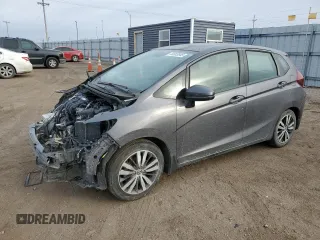 2015 Honda Fit EX-L with VIN 3HGGK5H80FM727081, listed as a Copart auction lot 44983845 with 57,556 mi miles and Clean Title. Bid and sale history available at DreamBid. Image 1.
