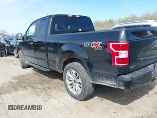 2018 Ford F-150 XL with VIN 1FTEX1EP8JFE62690, listed as a IAAI auction lot 41936883 with 162,174 mi miles. Bid and sale history available at carsss.com. Image 14.