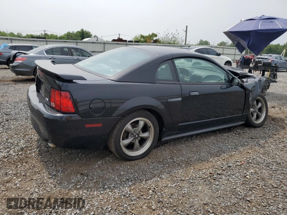 2002 Ford Mustang GT Deluxe with VIN 1FAFP42X62F236827, listed as a Copart auction lot 56749845 with 60,665 mi miles and Salvage title. Bid and sale history available at DreamBid. Image 3.