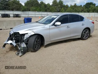 2015 Infiniti Q50 Premium z VIN JN1BV7AR4FM395465, wystawiony jako Copart lot #62183745 z przebiegiem 132 922 mil mil oraz Szkoda całkowita • Salvage title. Historia ofert i sprzedaży dostępna na DreamBid. Obrazek 1.