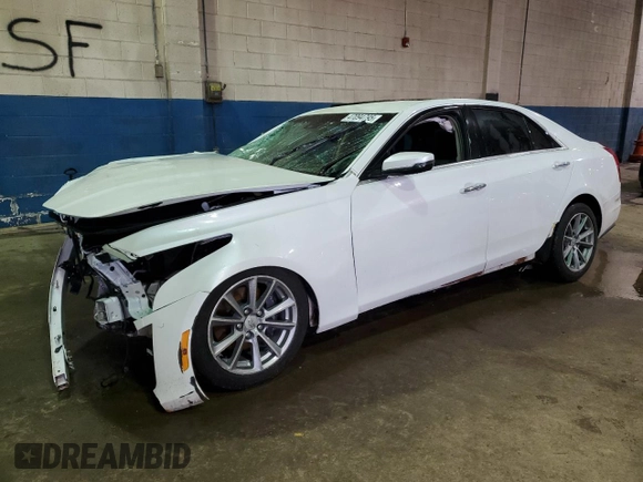 2017 Cadillac CTS Luxury AWD with VIN 1G6AX5SS7H0174142, listed as a Copart auction lot 47094795 with Not Provided miles and Salvage Title. Bid and sale history available at DreamBid. Image 1.