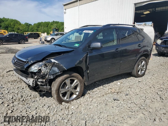 2006 Lexus RX 400h with VIN JTJHW31U562003894, listed as a Copart auction lot 56335235 with 92,397 mi miles and Salvage title. Bid and sale history available at DreamBid. Image 1.