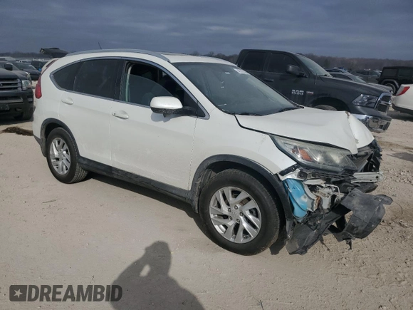 2015 Honda CR-V EX-L with VIN 5J6RM4H7XFL117414, listed as a Copart auction lot 47317535 with 174,768 mi miles and Salvage Title. Bid and sale history available at DreamBid. Image 4.