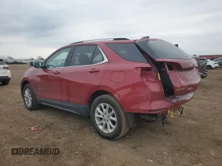 2018 Chevrolet Equinox LT with VIN 2GNAXSEV3J6352747, listed as a Copart auction lot 50538245 with 89,177 mi miles and Salvage Title. Bid and sale history available at DreamBid. Image 2.