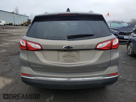 2019 Chevrolet Equinox LT with VIN 3GNAXUEV5KS528776, listed as a Copart auction lot 88494285 with 81,956 mi miles and Salvage Title. Bid and sale history available at carsss.com. Image 6.