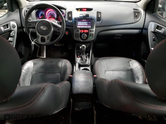 2012 Kia Forte SX with VIN KNAFW4A33C5534672, listed as a Copart auction lot 46029835 with 210,076 mi miles and Clean Title. Bid and sale history available at carsss.com. Image 8.