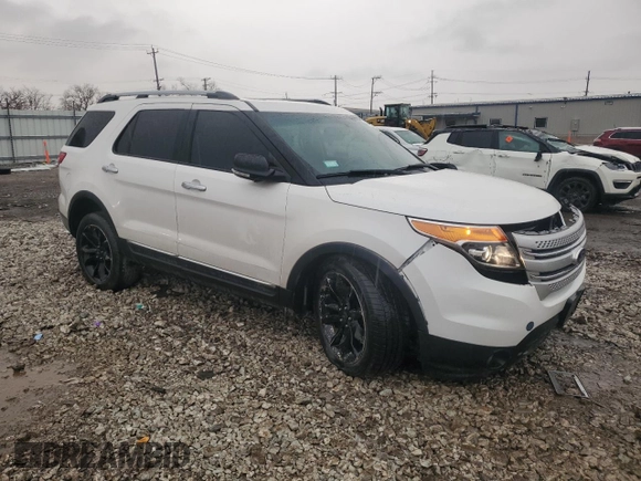 2015 Ford Explorer XLT with VIN 1FM5K8D85FGA96346, listed as a Copart auction lot 49402815 with 102,417 mi miles and Salvage Title. Bid and sale history available at carsss.com. Image 4.