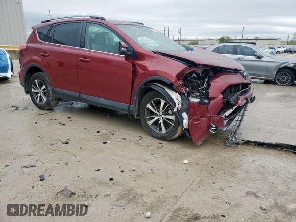 2018 Toyota RAV4 XLE with VIN 2T3WFREV7JW429781, listed as a Copart auction lot 51759485 with 72,792 mi miles and Salvage Title. Bid and sale history available at DreamBid. Image 4.