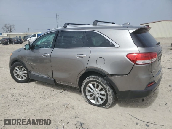 2018 Kia Sorento LX with VIN 5XYPG4A39JG403187, listed as a Copart auction lot 48360805 with 134,624 mi miles and Salvage Title. Bid and sale history available at carsss.com. Image 2.
