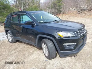 2019 Jeep Compass Latitude z VIN 3C4NJDBB9KT679054, wystawiony jako IAAI lot #41892388 z przebiegiem 61 382 mil mil oraz . Historia ofert i sprzedaży dostępna na DreamBid. Obrazek 1.