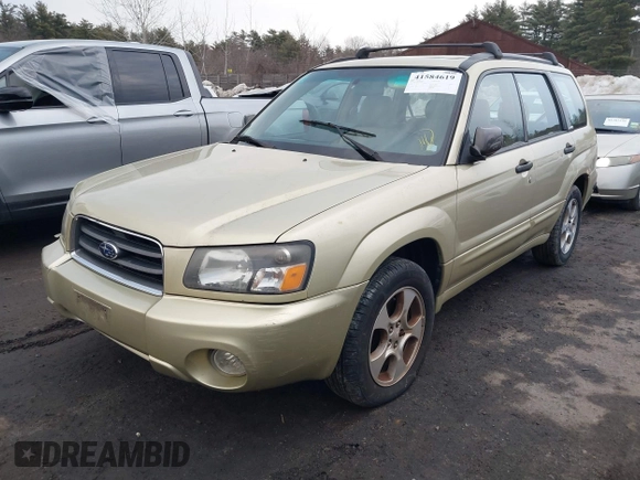 2003 Subaru Forester XS with VIN JF1SG65683H734188, listed as a IAAI auction lot 41584619 with 242,536 mi miles. Bid and sale history available at carsss.com. Image 2.