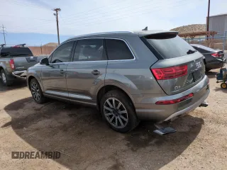 2017 Audi Q7 Premium Plus with VIN WA1LAAF74HD014776, listed as a Copart auction lot 57088365 with 152,853 mi miles and Salvage title. Bid and sale history available at DreamBid. Image 2.