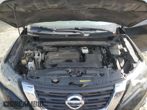2018 Nissan Pathfinder S with VIN 5N1DR2MNXJC678274, listed as a Copart auction lot 48245445 with 147,788 mi miles and Clean Title. Bid and sale history available at carsss.com. Image 12.
