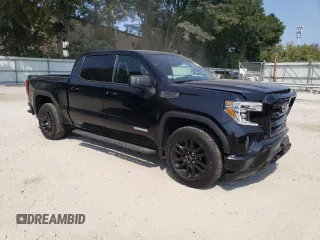 2021 GMC Sierra 1500 with VIN 1GTP9GEK1MZ410699, listed as a Copart auction lot 69913004 with 70,303 mi miles and Salvage Title. Bid and sale history available at DreamBid. Image 4.