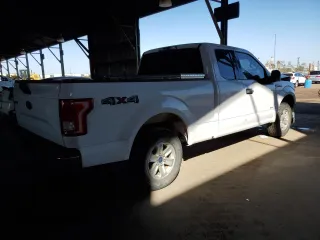 2017 Ford F-150 XL with VIN 1FTEX1EPXHKC67255, listed as a Copart auction lot 45247725 with 150,338 mi miles and Salvage Title. Bid and sale history available at carsss.com. Image 3.