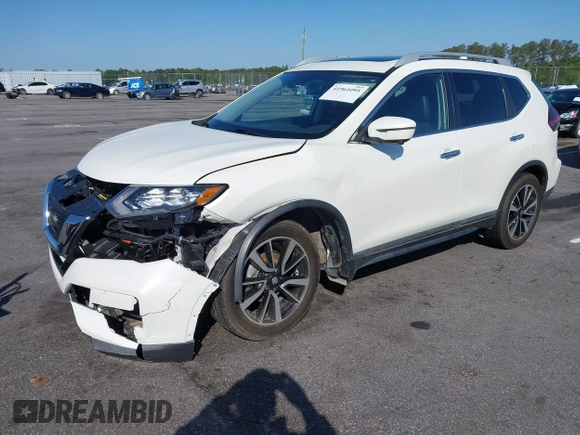 2020 Nissan Rogue SL with VIN 5N1AT2MT4LC793085, listed as a IAAI auction lot 41961095 with 61,774 mi miles. Bid and sale history available at carsss.com. Image 21.