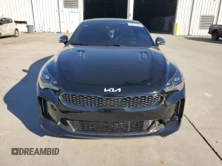 2022 Kia Stinger GT2 with VIN KNAE55LC9N6104515, listed as a Copart auction lot 83811534 with 35,042 mi miles and Salvage Title. Bid and sale history available at DreamBid. Image 5.