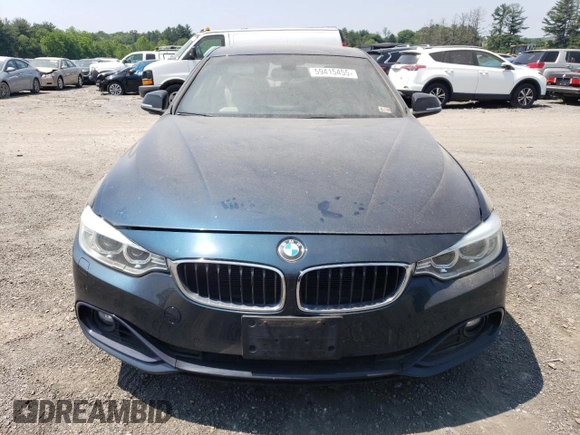 2015 BMW 4 Series 435i xDrive with VIN WBA3R5C55FK371298, listed as a Copart auction lot 59415455 with 90,301 mi miles and Clean title. Bid and sale history available at DreamBid. Image 5.