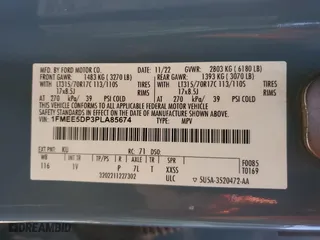 2023 Ford Bronco with VIN 1FMEE5DP3PLA85674, listed as a Copart auction lot 54697645 with 16,548 mi miles and Salvage Title. Bid and sale history available at carsss.com. Image 13.