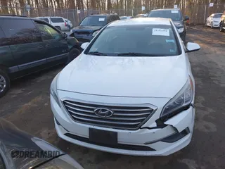 2017 Hyundai Sonata SE with VIN 5NPE24AF3HH492841, listed as a IAAI auction lot 41503654 with 134,366 mi miles. Bid and sale history available at carsss.com. Image 12.