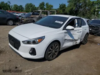 2018 Hyundai Elantra GT with VIN KMHH35LE3JU074422, listed as a Copart auction lot 59466794 with 69,448 mi miles and Salvage Title. Bid and sale history available at carsss.com. Image 1.