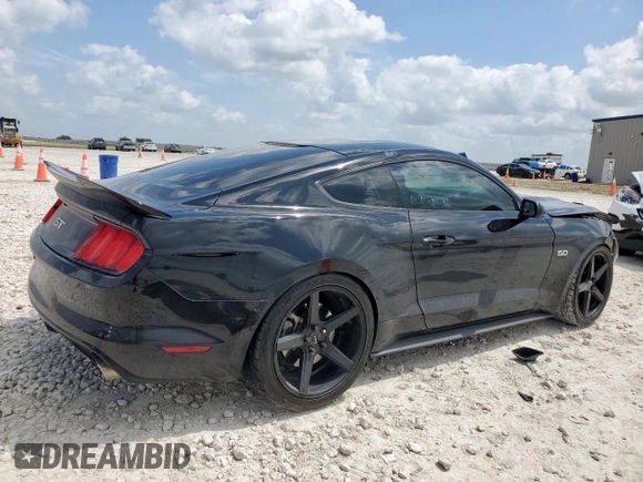 2017 Ford Mustang GT z VIN 1FA6P8CF2H5323202, wystawiony jako Copart lot #60057815 z przebiegiem 52 907 mil mil oraz Szkoda całkowita • Salvage title. Historia ofert i sprzedaży dostępna na DreamBid. Obrazek 3.