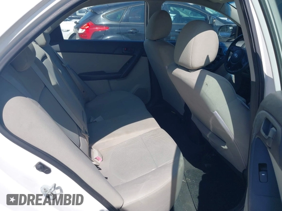 2011 Kia Forte EX with VIN KNAFU4A29B5888868, listed as a IAAI auction lot 41972446 with 185,821 mi miles. Bid and sale history available at carsss.com. Image 8.