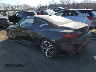 2017 Infiniti Q60 Premium with VIN JN1CV7EL4HM321038, listed as a Copart auction lot 88424225 with 101,233 mi miles and Salvage title. Bid and sale history available at DreamBid. Image 2.