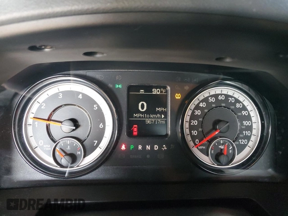2020 Ram 1500 Tradesman with VIN 1C6RR6FT3LS151805, listed as a Copart auction lot 83980734 with 96,717 mi miles and Clean title. Bid and sale history available at DreamBid. Image 9.