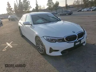 2020 BMW 3 Series 330i with VIN 3MW5R1J04L8B21380, listed as a Copart auction lot 42872005 with 89,553 mi miles and Salvage Title. Bid and sale history available at carsss.com. Image 11.