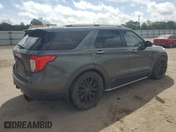 2020 Ford Explorer Platinum with VIN 1FM5K8HC5LGA34794, listed as a Copart auction lot 51812355 with Not provided miles and Salvage title. Bid and sale history available at DreamBid. Image 3.