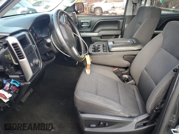 2017 Chevrolet Silverado 1500 LT with VIN 3GCPCREH6HG364570, listed as a Copart auction lot 52647185 with 132,473 mi miles and Salvage Title. Bid and sale history available at DreamBid. Image 7.