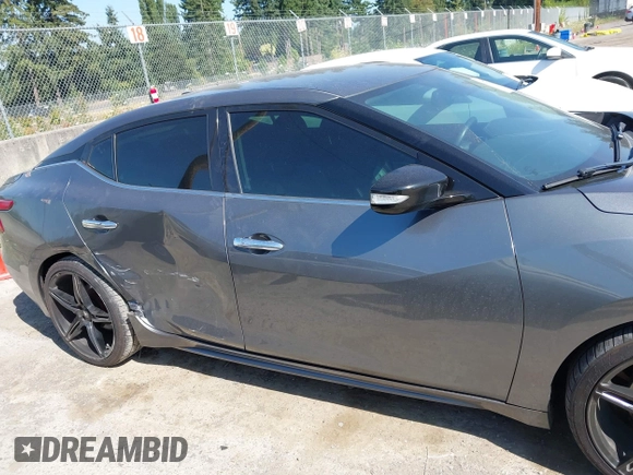 2017 Nissan Maxima SV with VIN 1N4AA6AP9HC442677, listed as a IAAI auction lot 42756818 with 91,287 mi miles and . Bid and sale history available at DreamBid. Image 13.