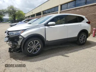 2020 Honda CR-V EX z VIN 2HKRW2H59LH673264, wystawiony jako Copart lot #56910865 z przebiegiem 93 994 mil mil oraz Szkoda całkowita • Salvage title. Historia ofert i sprzedaży dostępna na DreamBid. Obrazek 1.
