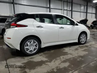 2020 Nissan LEAF SV Plus with VIN 1N4BZ1CP4LC305023, listed as a Copart auction lot 50136155 with 46,195 mi miles and Salvage Title. Bid and sale history available at DreamBid. Image 3.