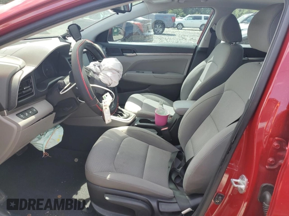 2020 Hyundai Elantra SEL z VIN KMHD84LF2LU072862, wystawiony jako Copart lot #57623105 z przebiegiem 133 128 mil mil oraz Szkoda całkowita • Salvage title. Historia ofert i sprzedaży dostępna na DreamBid. Obrazek 7.