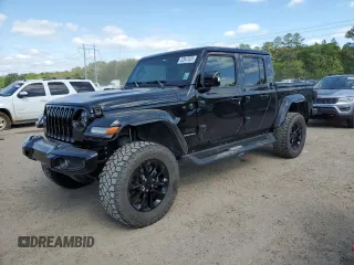 2023 Jeep Gladiator High Altitude with VIN 1C6HJTFG1PL591347, listed as a Copart auction lot 52847825 with 9,854 mi miles and Salvage title. Bid and sale history available at DreamBid. Image 1.