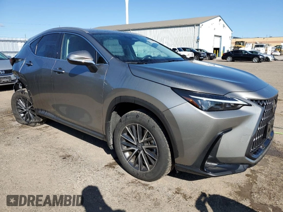 2023 Lexus NX with VIN 2T2ADCEZ2PC003530, listed as a Copart auction lot 67998304 with 10,784 mi miles and Salvage Title. Bid and sale history available at carsss.com. Image 4.