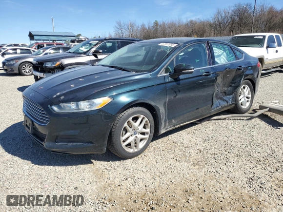 2014 Ford Fusion SE with VIN 3FA6P0H7XER347890, listed as a Copart auction lot 47312695 with 98,375 mi miles and Clean Title. Bid and sale history available at DreamBid. Image 1.