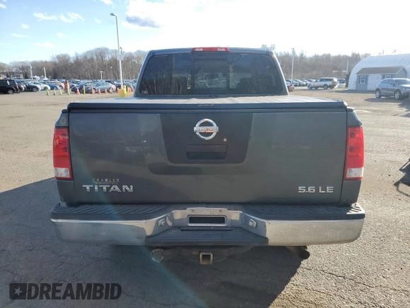 2004 Nissan Titan LE with VIN 1N6AA07B94N522057, listed as a Copart auction lot 47603315 with 152,319 mi miles and Non Repairable. Bid and sale history available at carsss.com. Image 6.