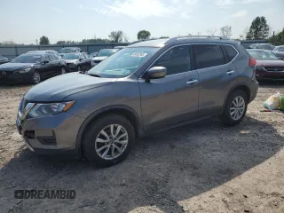 2017 Nissan Rogue SV with VIN KNMAT2MV9HP583331, listed as a Copart auction lot 60802305 with 126,265 mi miles and Salvage title. Bid and sale history available at DreamBid. Image 1.