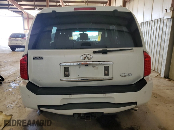 2009 Infiniti QX56 with VIN 5N3AA08C39N902046, listed as a Copart auction lot 50819105 with 0 mi miles and Salvage Title. Bid and sale history available at carsss.com. Image 6.