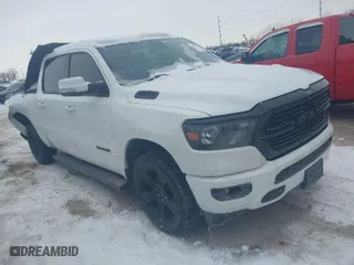 2020 Ram 1500 Big Horn with VIN 1C6RRFFG0LN364101, listed as a IAAI auction lot 41317220 with 117,420 mi miles. Bid and sale history available at carsss.com. Image 1.