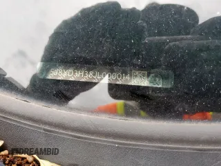 2018 Acura MDX с VIN 5J8YD3H38JL000014, выставлен на аукционе Copart как лот 60201725 с пробегом 94 076 миль миль и Списание • Salvage title. История ставок и продаж доступна на DreamBid. Изображение 13.