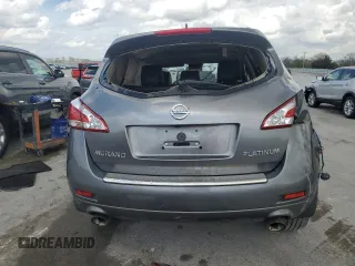 2014 Nissan Murano SV with VIN JN8AZ1MU9EW404355, listed as a Copart auction lot 51905065 with Not Provided miles and Salvage Title. Bid and sale history available at DreamBid. Image 6.