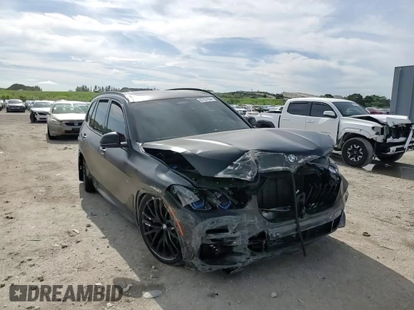 2021 BMW X5 M50i with VIN 5UXJU4C05M9G90231, listed as a Copart auction lot 87257854 with 54,704 mi miles and Non Repairable. Bid and sale history available at carsss.com. Image 11.