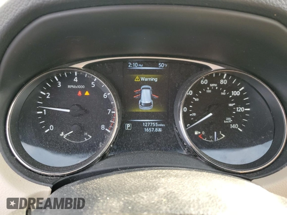 2016 Nissan Rogue S with VIN KNMAT2MV9GP623535, listed as a Copart auction lot 84879944 with 127,755 mi miles and Salvage Title. Bid and sale history available at carsss.com. Image 9.